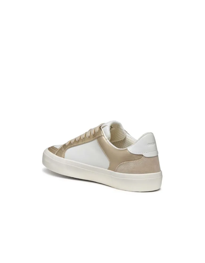 Baskets basses cuir or GEOX