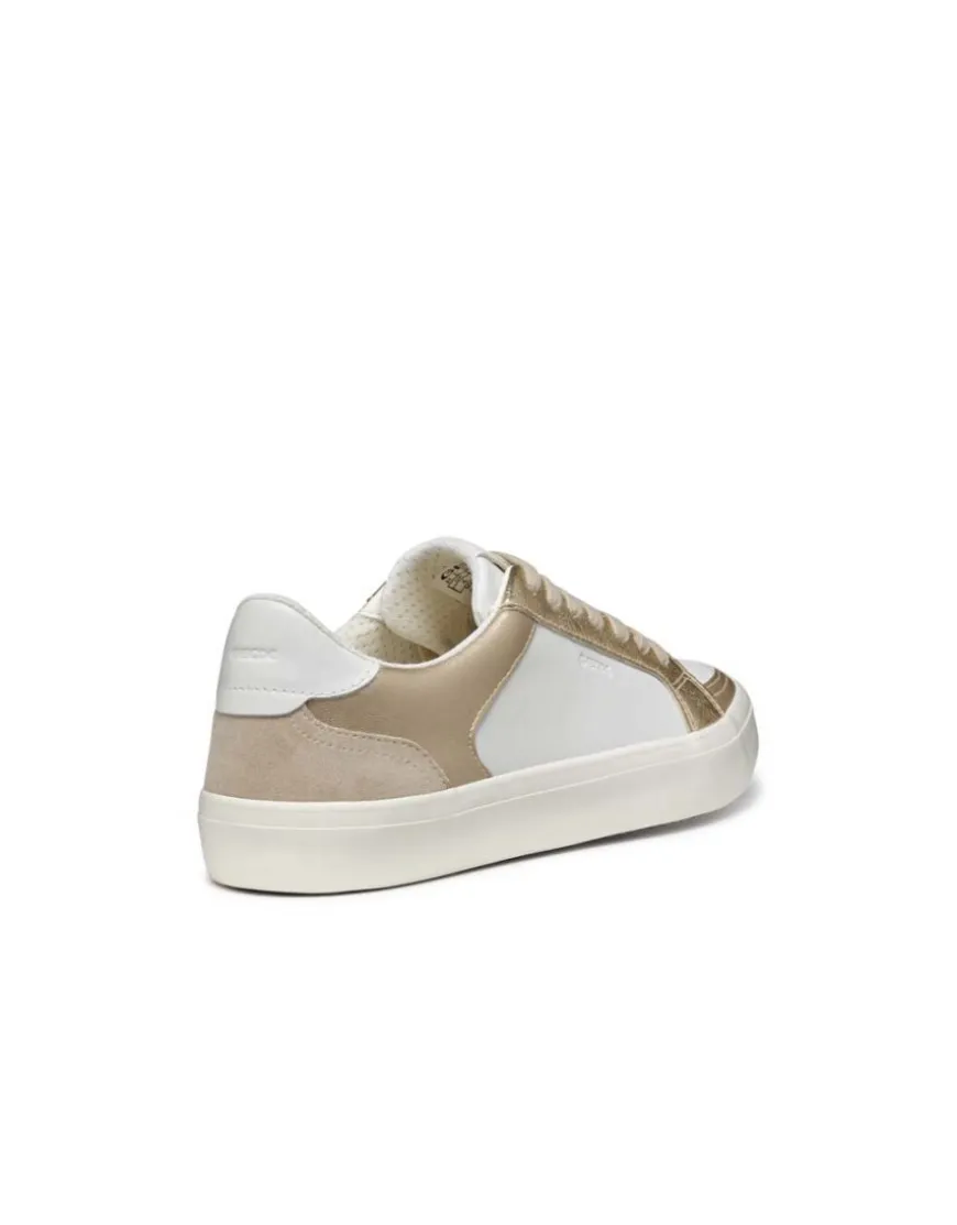 Baskets basses cuir or GEOX