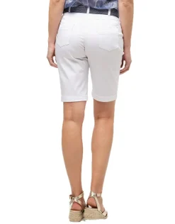 Bermuda coton blanc