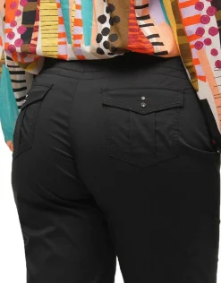 Bermuda coton noir