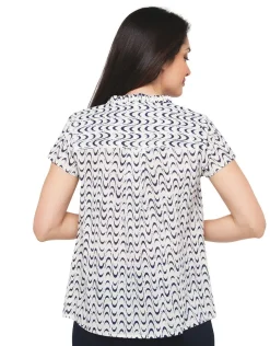 Blouse 100% coton écru