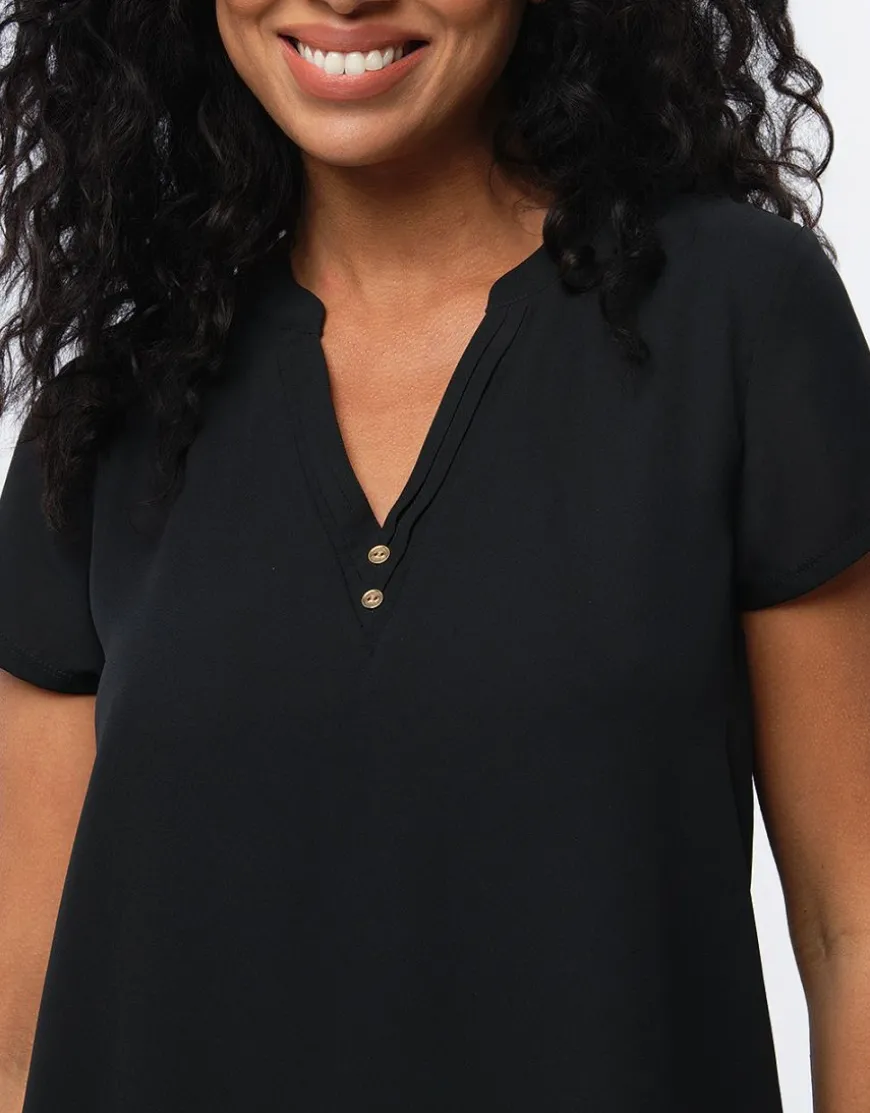 Blouse chic noir