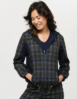 Blouson marine écossais