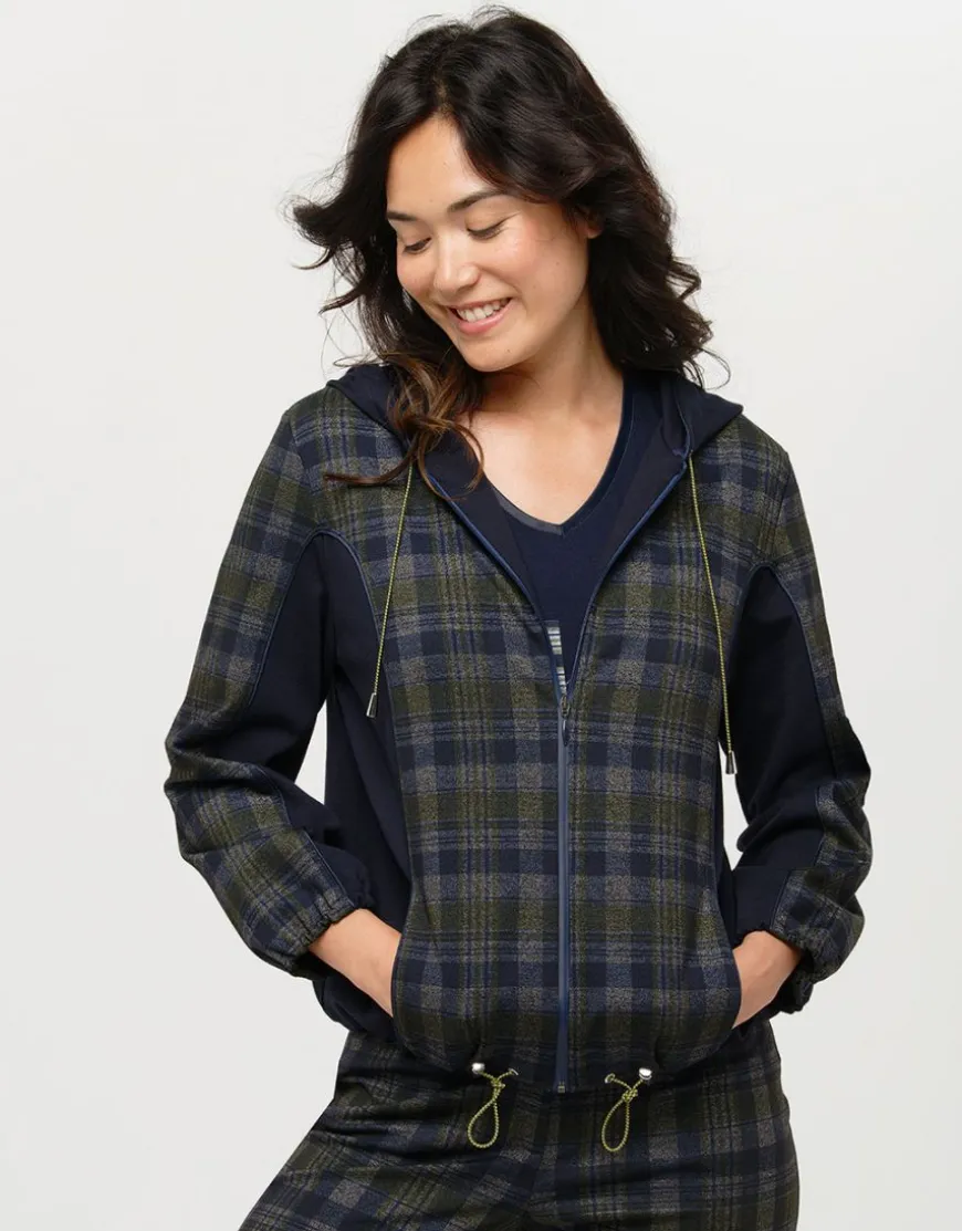 Blouson marine écossais