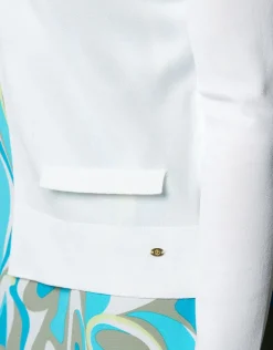 Boléro en maille blanc