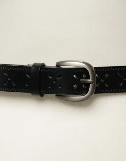 Ceinture cuir noir