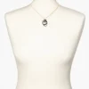 Collier bleu argent