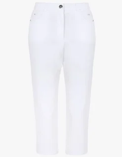 Corsaire blanc stretch