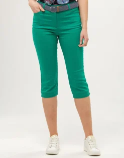 Corsaire coton vert