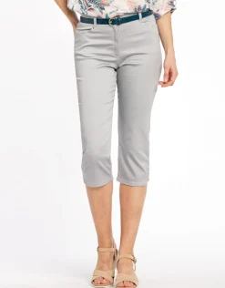 Corsaire stretch gris