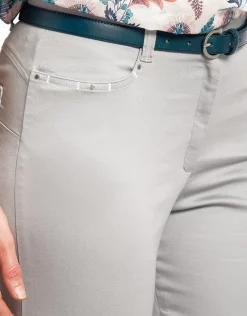 Corsaire stretch gris
