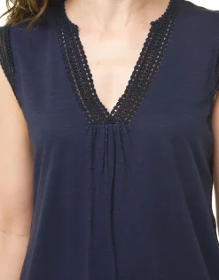 Débardeur bleu marine