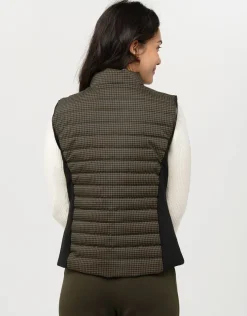 Doudoune marron noir