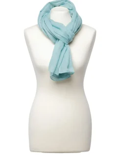 Foulard cyan paillettes