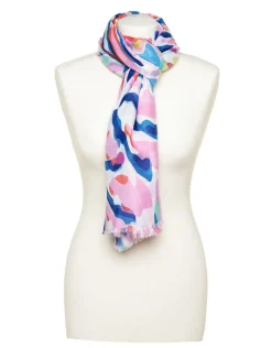 Foulard imprimé coraux