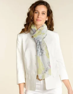 Foulard vert anis