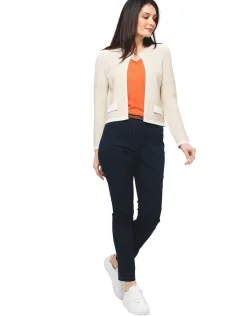 Gilet boléro doré