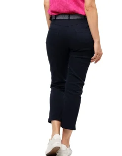Jean 7/8 bleu foncé coton