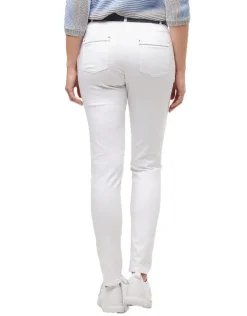 Jean blanc stretch coton