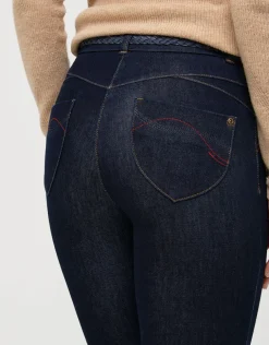 Jean brut 7/8è bi-stretch