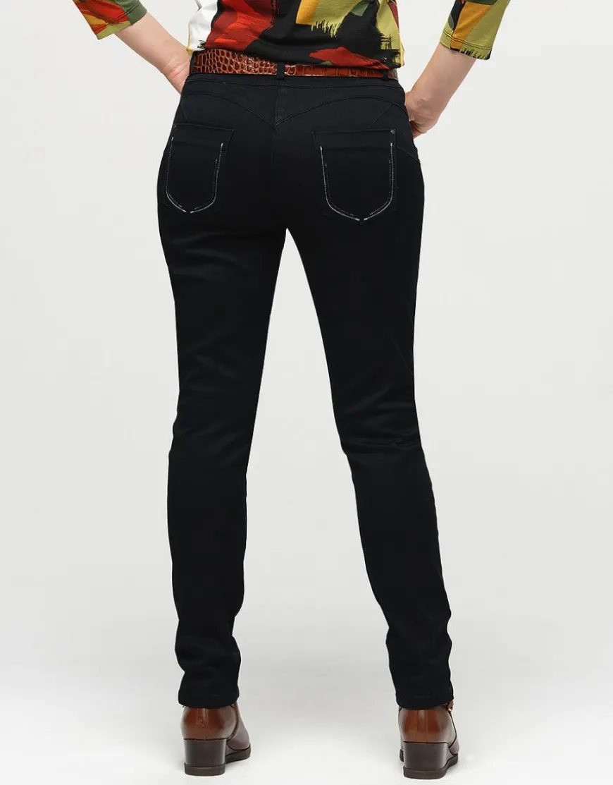 Jean chic 5 poches noir