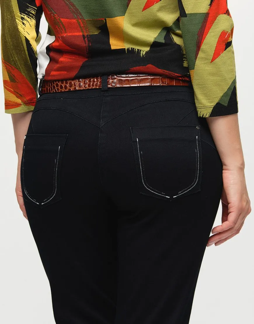 Jean chic 5 poches noir