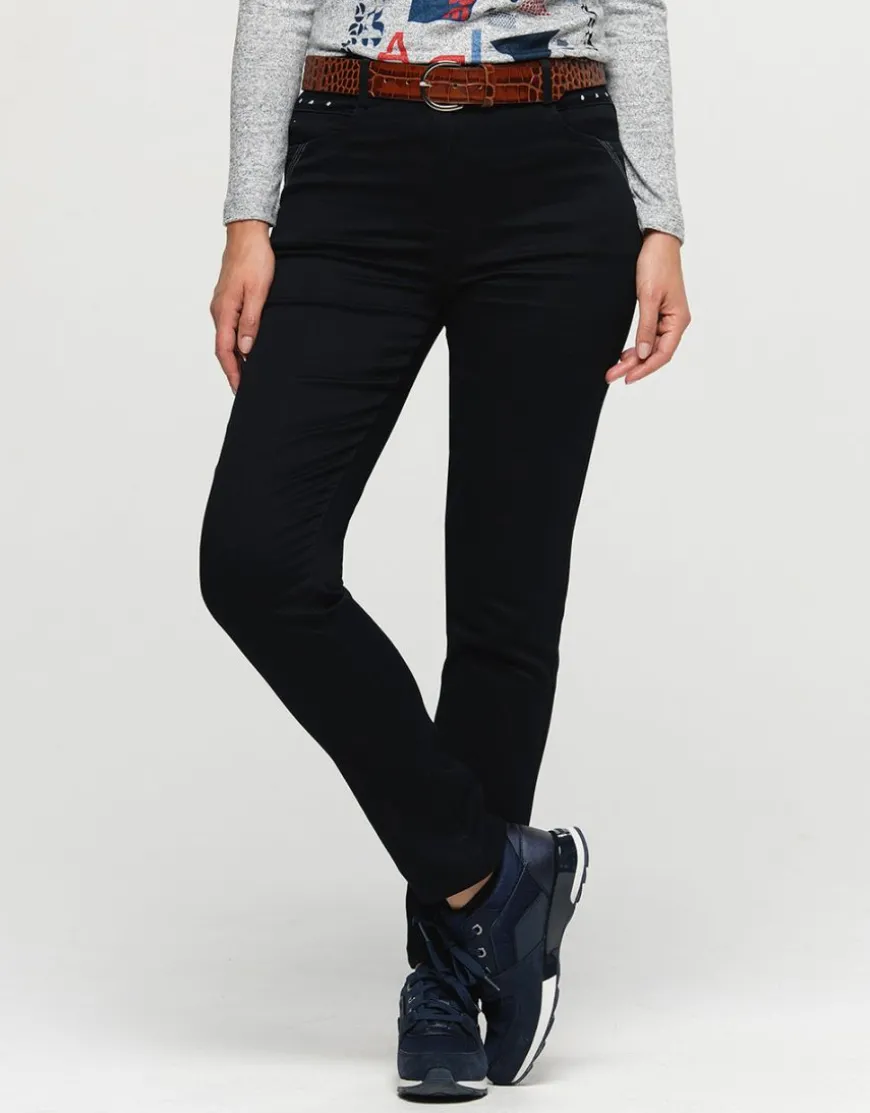 Jean chic noir stretch