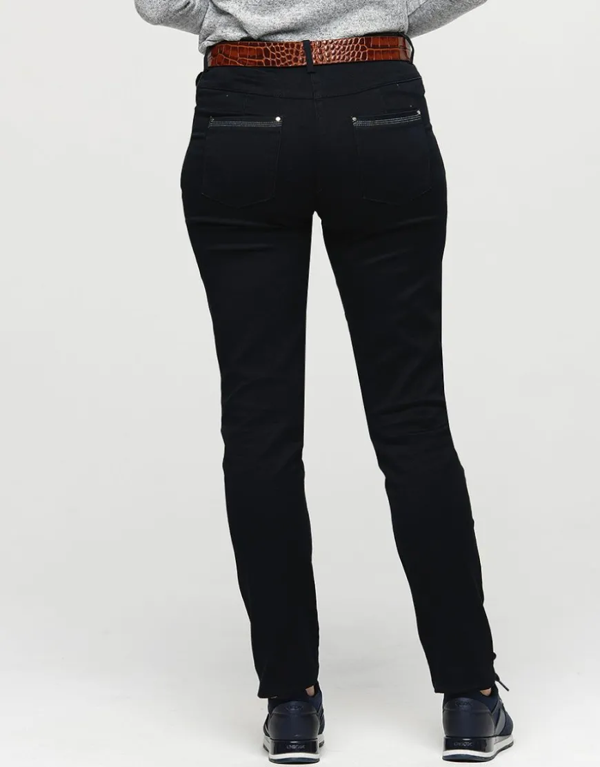 Jean chic noir stretch