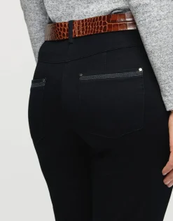 Jean chic noir stretch
