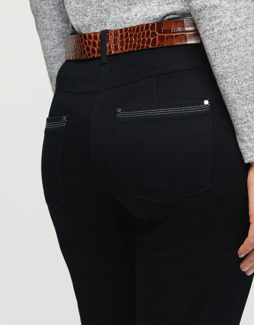 Jean chic noir stretch