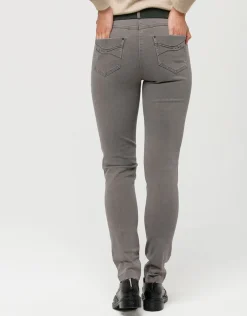 Jean gris slim stretch