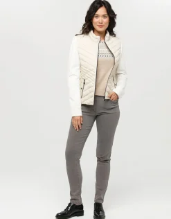 Jean gris slim stretch