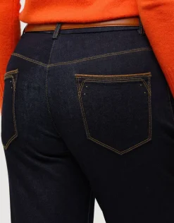 Jean 7/8ème brut coton