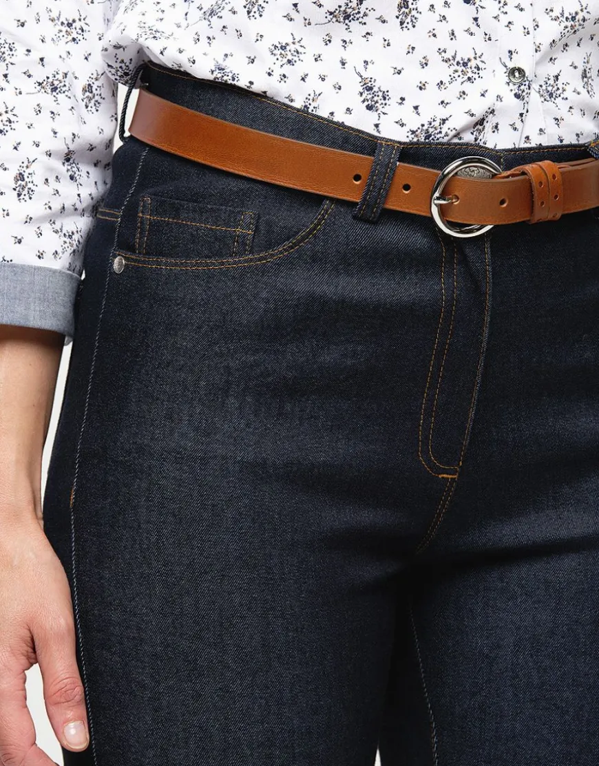 Jean skinny bleu brut