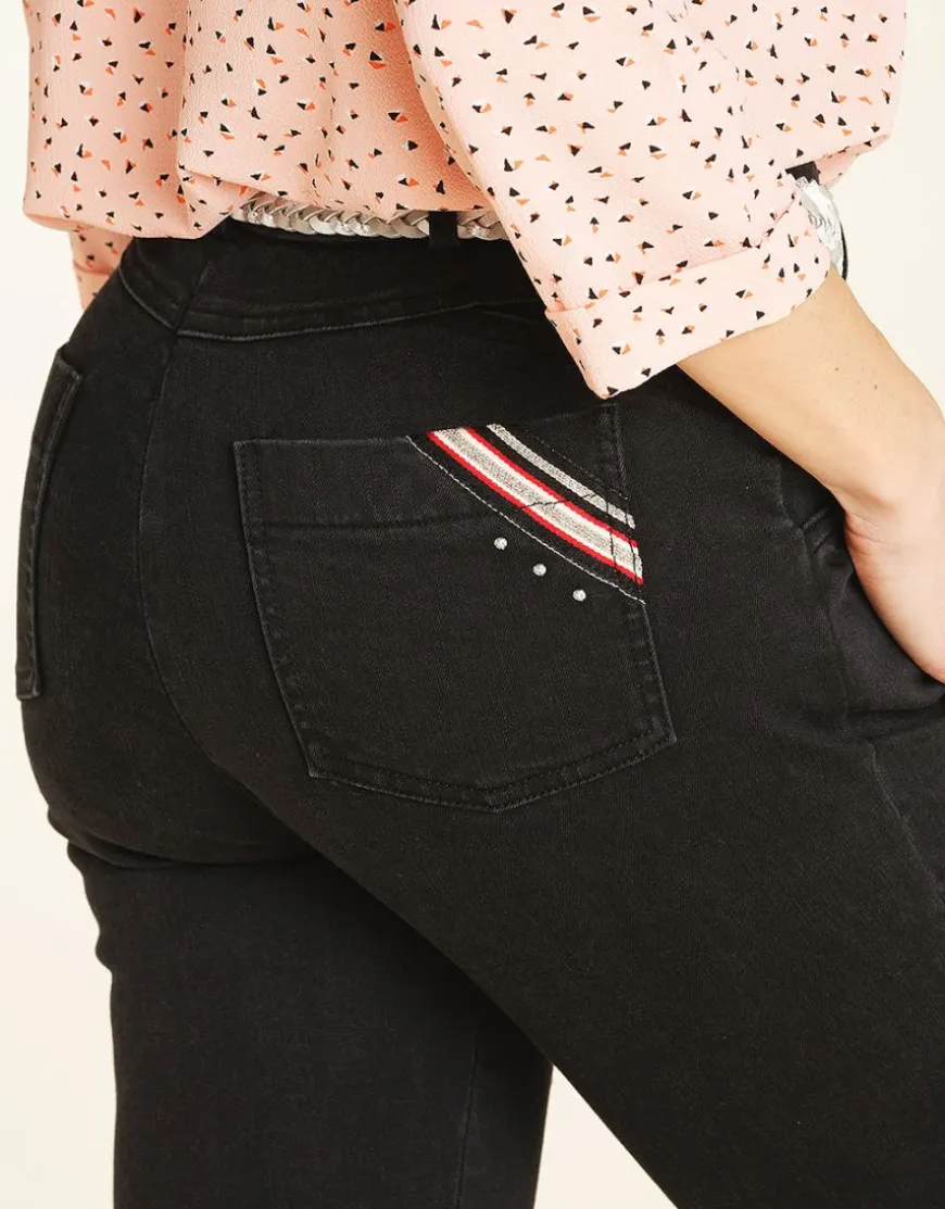 Jean slim noir