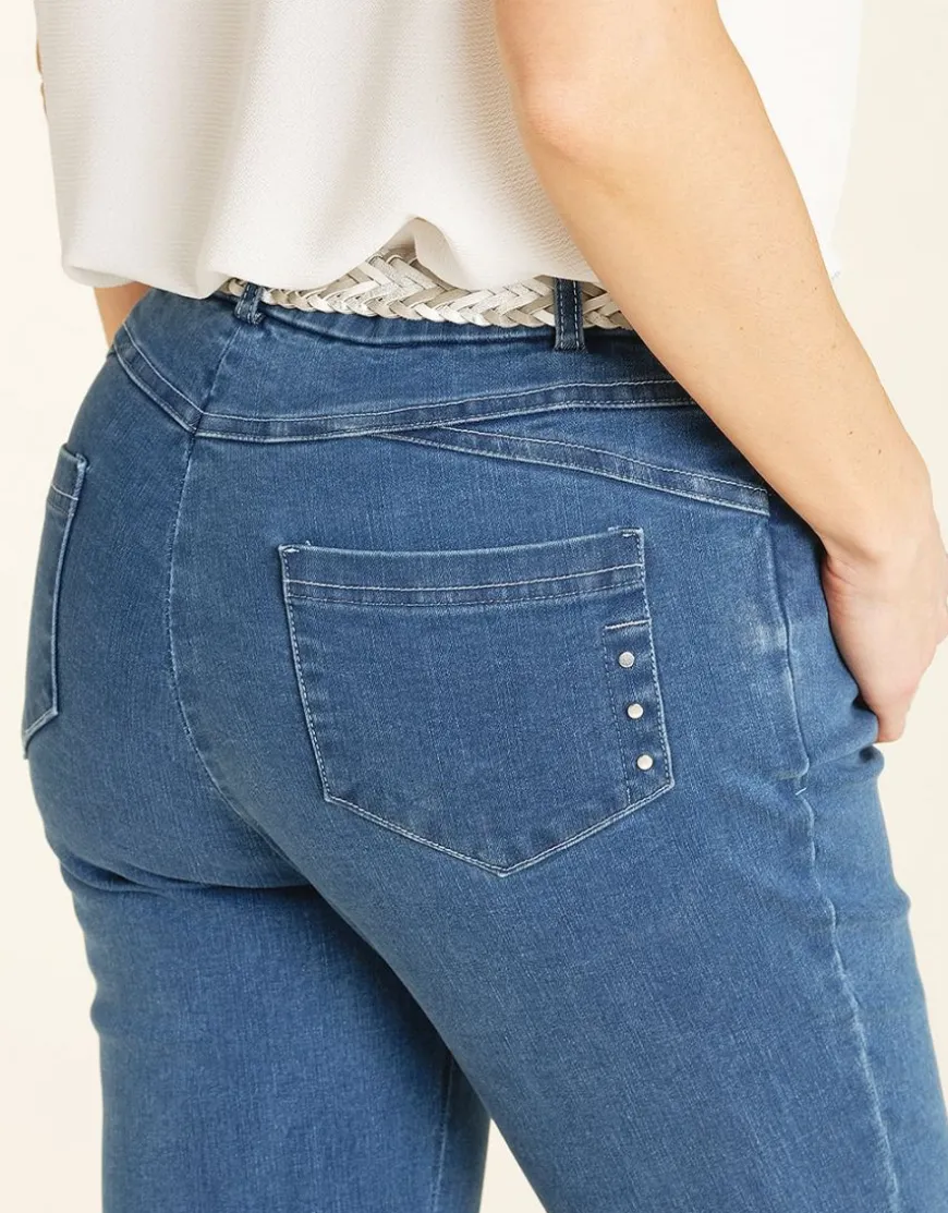 Jean slim stone