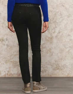 Jegging aspect daim noir