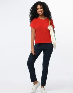 Jegging 7/ème bleu marine