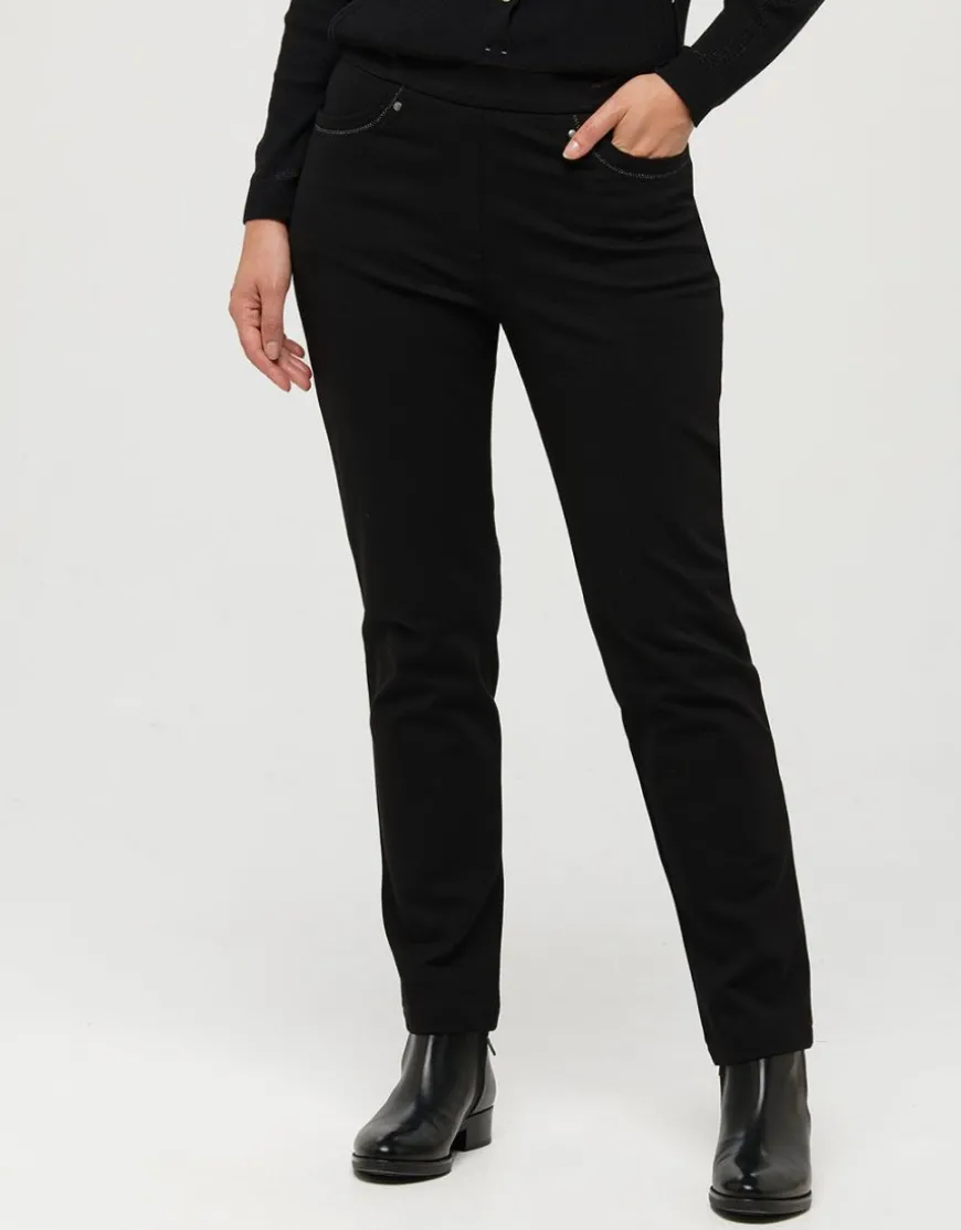 Jegging noir 7/8e