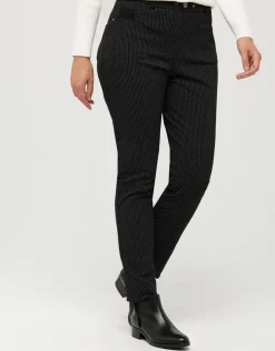 Jegging noir fantaisie