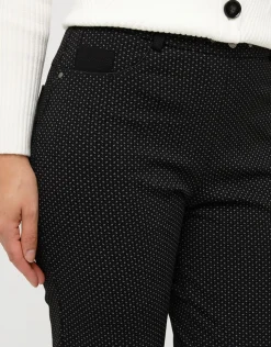 Jegging noir fantaisie