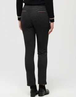 Jegging slim 7/8ème gris