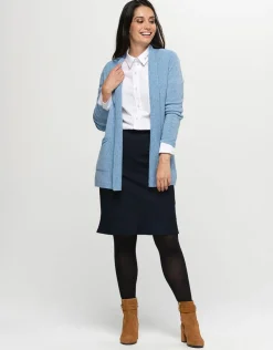 Jupe chic noir bleu