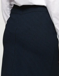 Jupe chic noir bleu