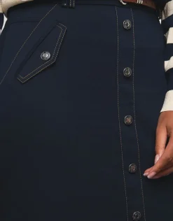 Jupe jean chic