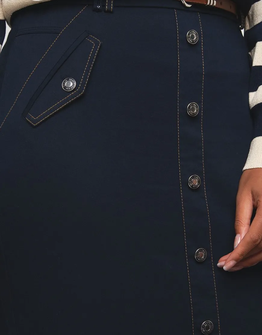 Jupe jean chic