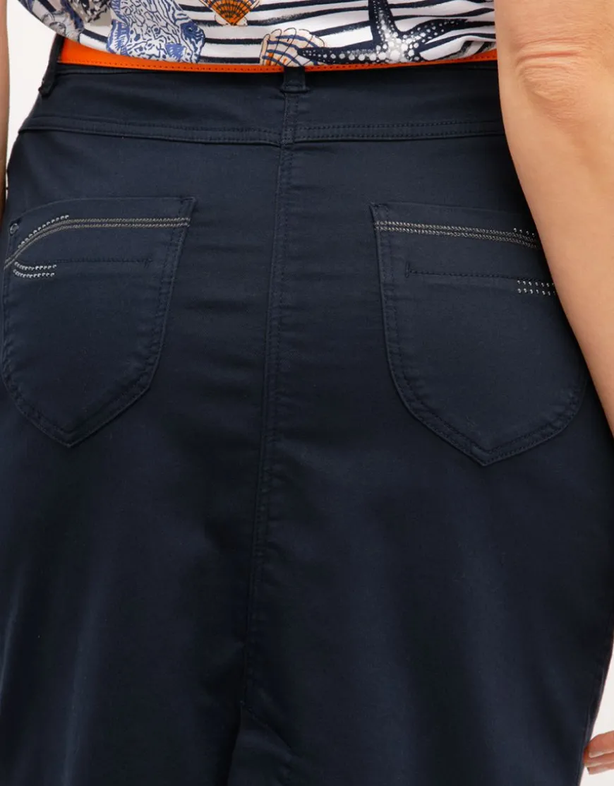 Jupe jean chic bleue