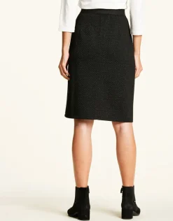 Jupe stretch noire chic