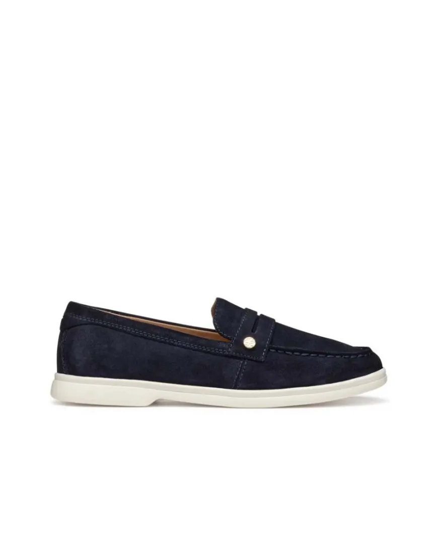 Mocassin daim marine GEOX