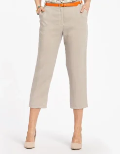 Pantacourt beige doux